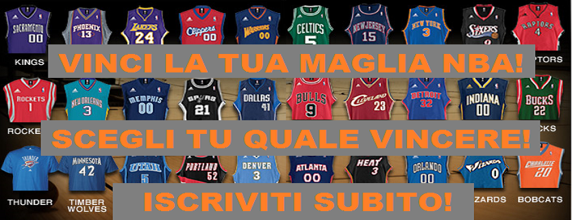 Vinci la tua maglia Nba!